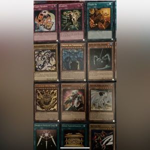 Original 1st edition 1996 Yugioh Card Lot W/ other years & GEMS